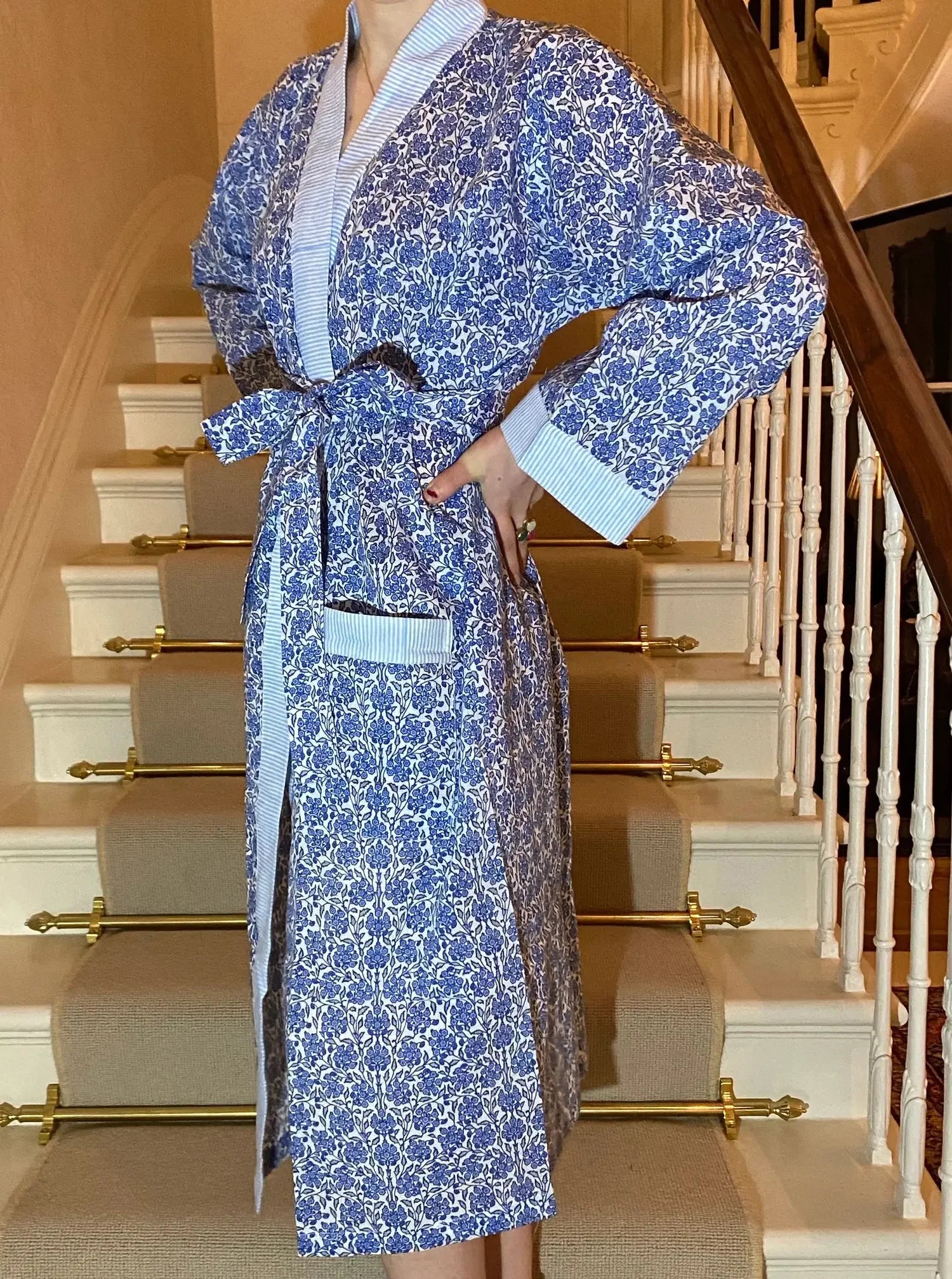 slim fit dress slacks 1910s Swiss Dot Cotton & Silk Trim Edwardian Dressing Gown Robe – Of the  Palms