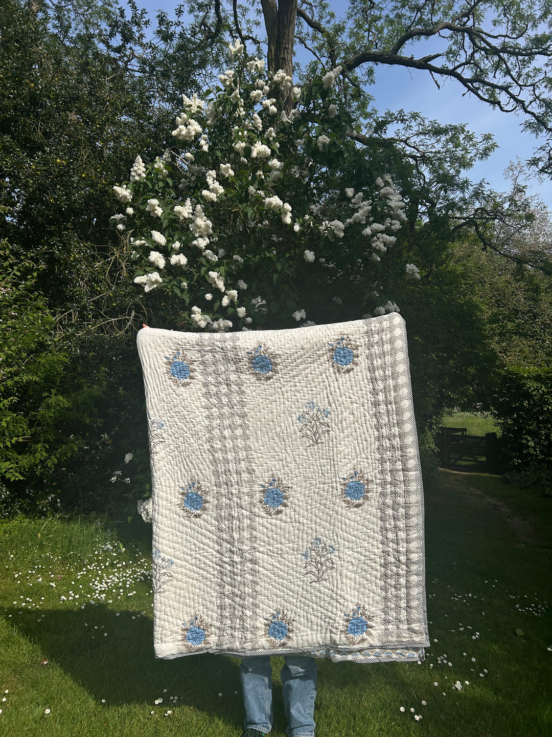 Reversible Cotton Quilt - superking