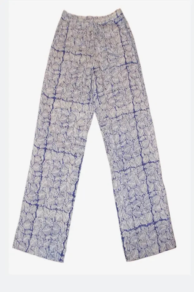 Freddie- Slouchy Cotton Trousers Parasol-uk