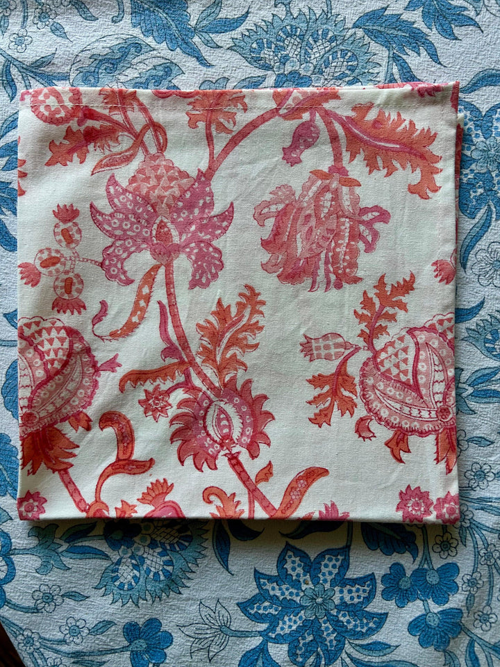 Block Printed Cotton Napkins
