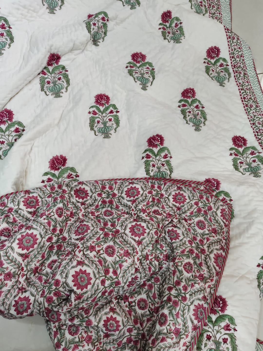 Reversible Cotton Quilt - Single