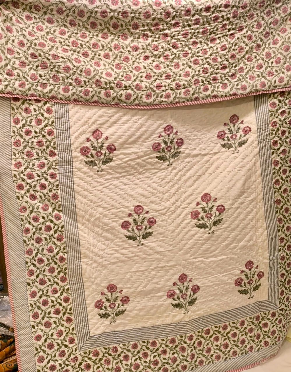 Reversible Cotton Quilt - Single