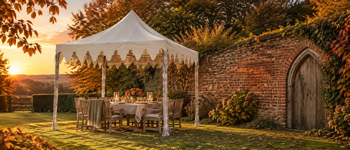 Don’t Pack Away the Gazebo Yet: How to Use Your Garden Gazebo Through Autumn