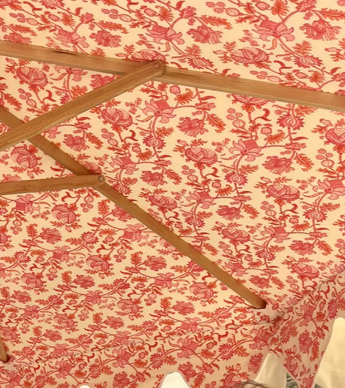 block printed gazebos UK