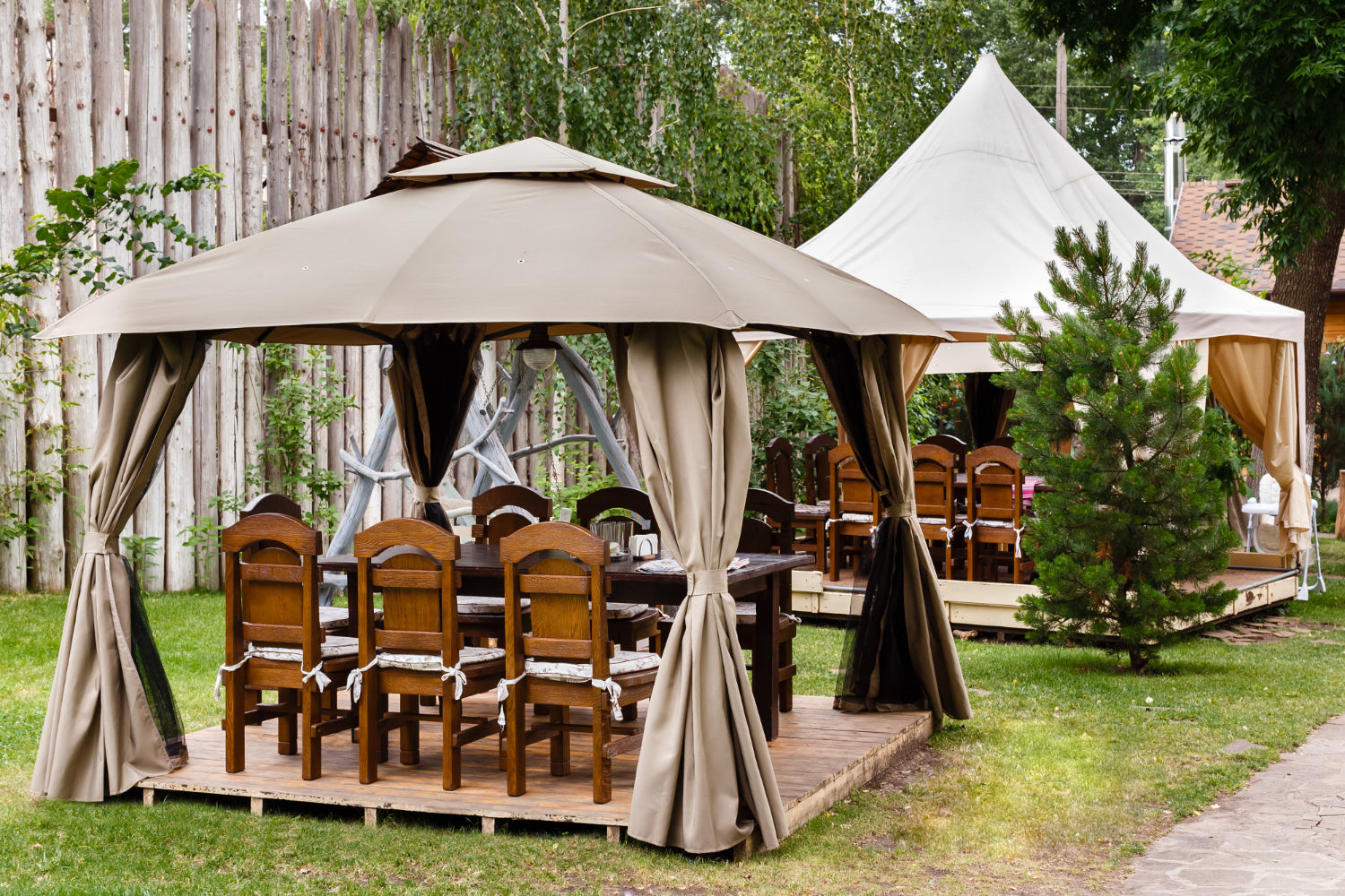 Setting Up a Relaxing Reading Nook with Gazebos