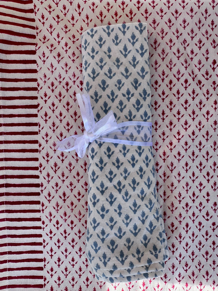 Block Printed Cotton Napkins
