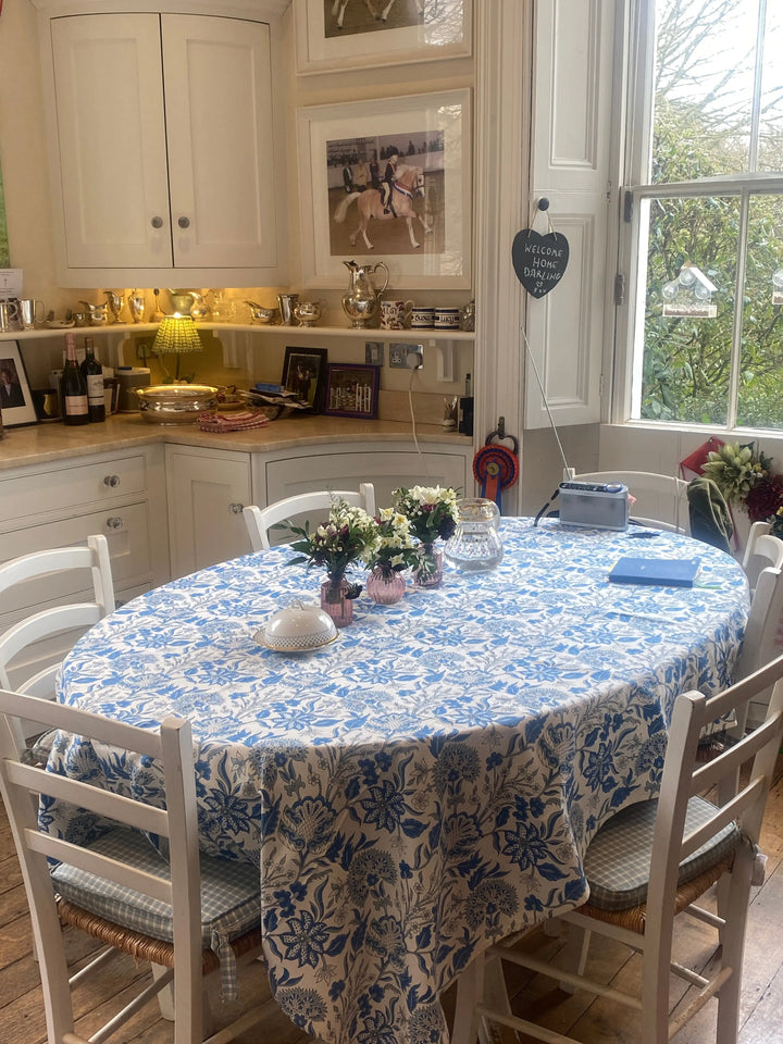 Tablecloth Horkesley Blue Parasol-UK