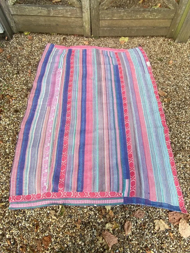 Vintage Pure Cotton Rug - Joy Parasol-UK