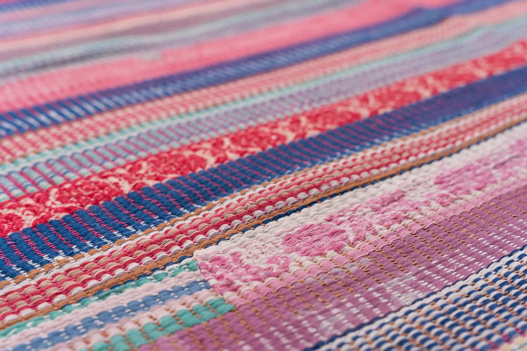 Vintage Pure Cotton Rug - Lorikeet Parasol-UK