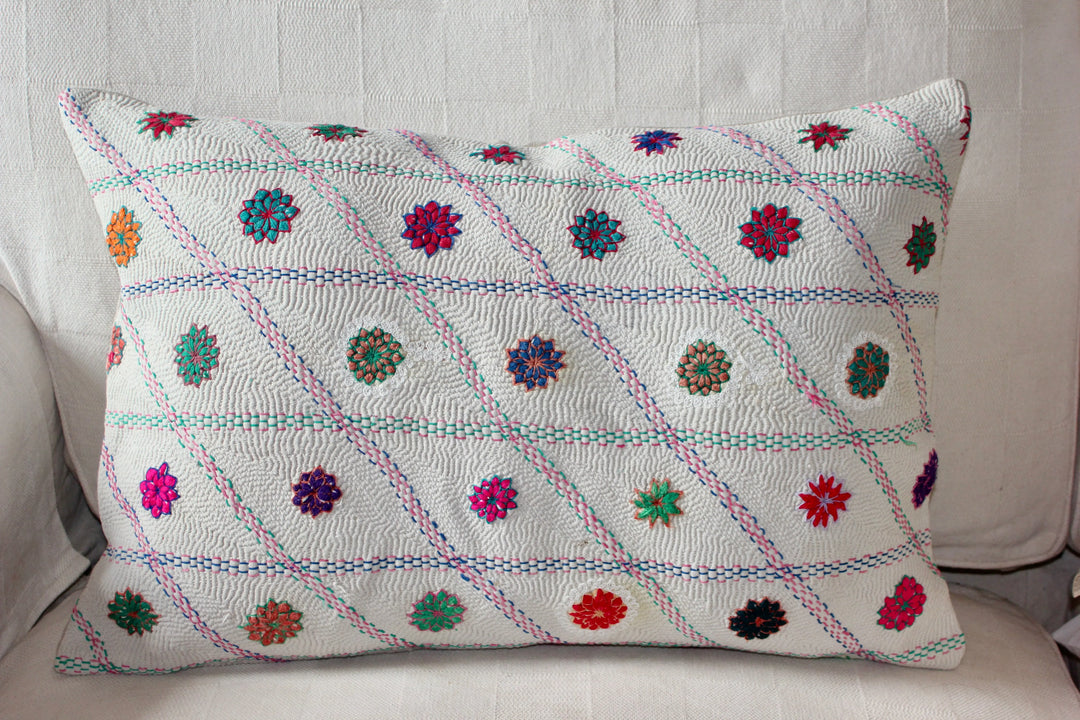 Vintage Textile Cushion - LAASHY Parasol-uk